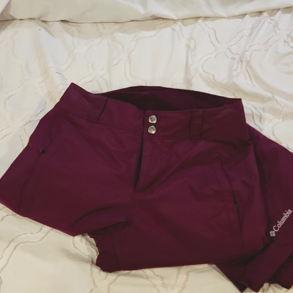 Columbia Women's Purple Ski Pants